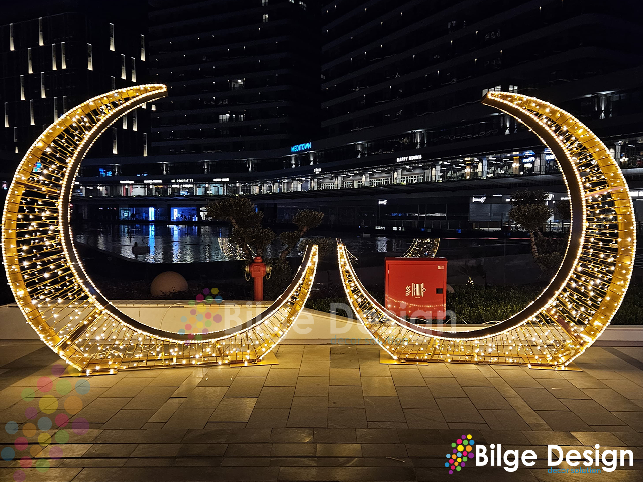 Downtown Yaşam ve Eğlence Merkezi -Ramazan Süslemesi - Bursa